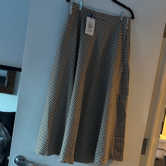 Cider Dresses & Skirts - Cider plaid maxi skirt BNWT